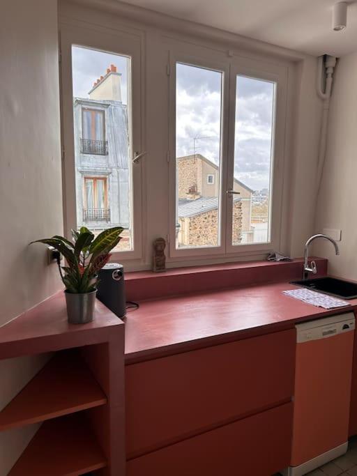 Un Fabuleux Decor Pour Un Chaleureux Appartement Paris Exterior foto