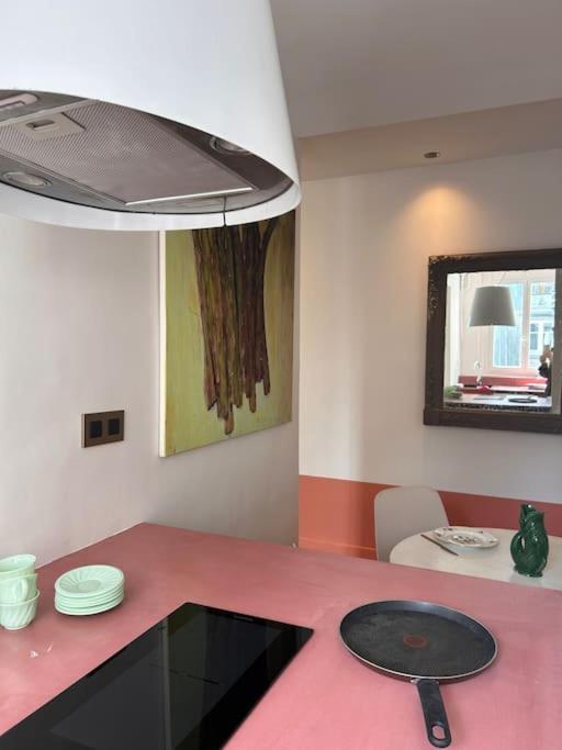 Un Fabuleux Decor Pour Un Chaleureux Appartement Paris Exterior foto